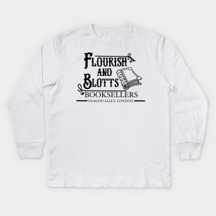 Flourish and Blotts Kids Long Sleeve T-Shirt